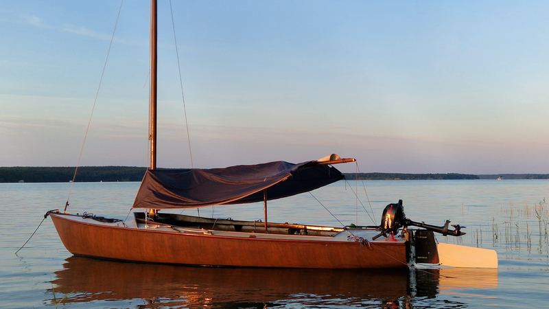 Weitere Dokumentation der Restaurierung der Holzjolle WANDERER