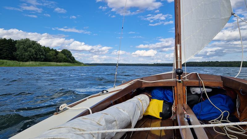 Segeln mit der WANDERER auf der Müritz